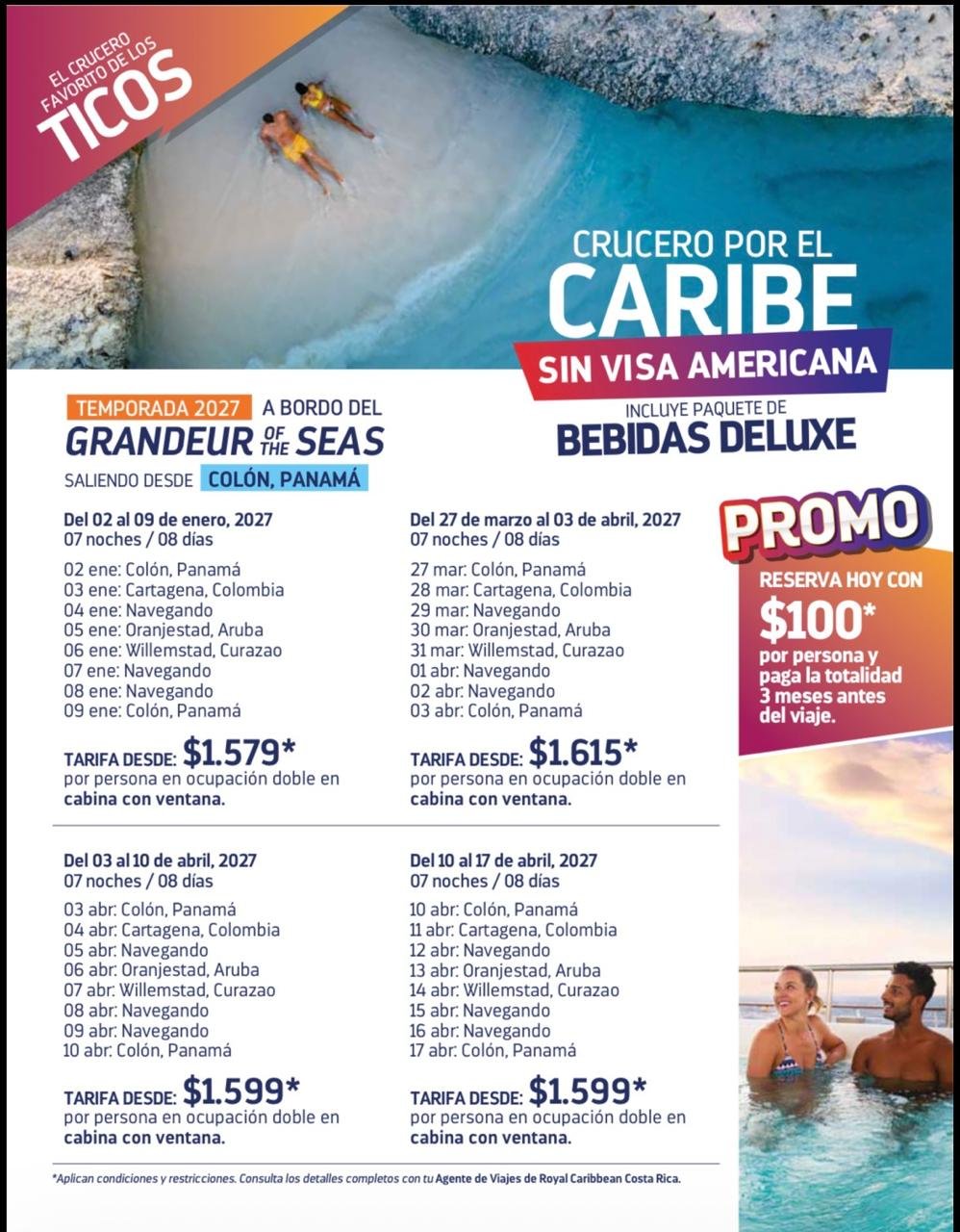 Crucero por el Caribe